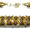 Alluring Amber Beaded Bracelet Pattern