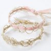 Asymmetrical Macrame Bracelet