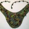Autumn Vines Bib Necklace