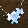 BFF Puzzle Necklace