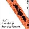 Batty Friendship Bracelet Pattern