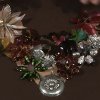 Beaded Floral Bib