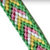 Bordered Chevron Friendship Bracelet Pattern