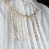 Cascading Chain Waterfall Necklace