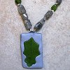 Clay Leaf Pendant