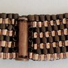 Double Copper Peyote Cuff