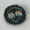 Embroidered Felt Brooch
