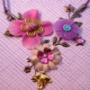 Easy Floral Bib Necklace