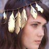 Gilded Feather Headband