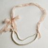 Lace and Pearl Necklace