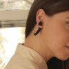 Clay Horn Earrings