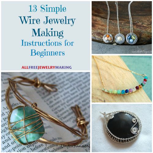 42 Simple Wire Jewelry Making Tutorials