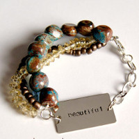 "You Are Beautiful" Bracelet