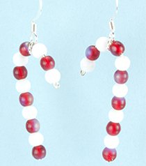 Beaded Candy Can Earrings