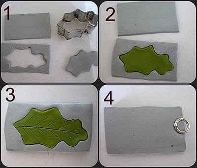 Clay Leaf Pendant Instructions