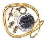 Golden Bugle bead Bracelet