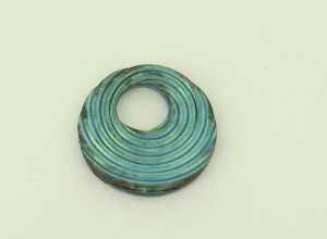 Peacock Spiral Pendant