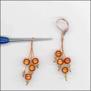Simple Cluster Earrings